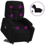 Black Fabric Liftable Reclining Electric Massage Chair by , Armchairs - Ref: Foro24-3204634, Price: 302,27 €, Discount: %