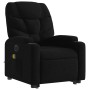 Sillón de masaje eléctrico reclinable elevable tela negro de , Sillones - Ref: Foro24-3204634, Precio: 333,58 €, Descuento: %