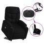 Sillón de masaje eléctrico reclinable elevable tela negro de , Sillones - Ref: Foro24-3204634, Precio: 333,58 €, Descuento: %