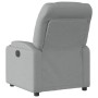 Sillón reclinable eléctrico tela gris claro de , Sillones - Ref: Foro24-3204572, Precio: 263,83 €, Descuento: %