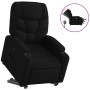 Sillón eléctrico reclinable elevable de tela negro de , Sillones - Ref: Foro24-3204622, Precio: 322,50 €, Descuento: %