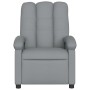 Sillón reclinable de masaje eléctrico tela gris claro de , Sillones - Ref: Foro24-3204080, Precio: 243,32 €, Descuento: %