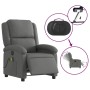 Sillón reclinable de masaje eléctrico tela gris oscuro de , Sillones - Ref: Foro24-3204153, Precio: 270,75 €, Descuento: %