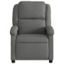 Sillón reclinable de masaje eléctrico tela gris oscuro de , Sillones - Ref: Foro24-3204153, Precio: 270,75 €, Descuento: %