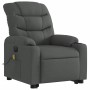 Sillón de masaje eléctrico reclinable elevable tela gris oscuro de , Sillones - Ref: Foro24-3206673, Precio: 366,32 €, Descue...