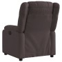 Sillón reclinable eléctrico tela marrón oscuro de , Sillones - Ref: Foro24-3205183, Precio: 254,22 €, Descuento: %