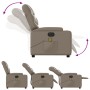 Cappuccino Synthetic Leather Electric Massage Recliner by , Armchairs - Ref: Foro24-3204657, Price: 292,89 €, Discount: %