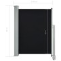 Toldo lateral retráctil para patio 100x300 cm negro de vidaXL, Sombrillas - Ref: Foro24-45184, Precio: 75,09 €, Descuento: %