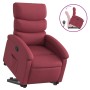 Sillón reclinable elevable tela rojo tinto de , Sillones - Ref: Foro24-3203981, Precio: 269,99 €, Descuento: %