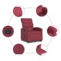 Sillón reclinable elevable tela rojo tinto de , Sillones - Ref: Foro24-3203981, Precio: 269,99 €, Descuento: %