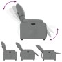 Sillón reclinable eléctrico tela gris claro de , Sillones - Ref: Foro24-3204800, Precio: 262,99 €, Descuento: %