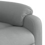 Sillón reclinable eléctrico tela gris claro de , Sillones - Ref: Foro24-3204800, Precio: 262,99 €, Descuento: %