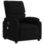 Sillón reclinable de masaje eléctrico tela negro de , Sillones - Ref: Foro24-3204814, Precio: 256,71 €, Descuento: %