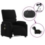 Sillón reclinable de masaje eléctrico tela negro de , Sillones - Ref: Foro24-3204814, Precio: 256,71 €, Descuento: %