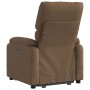 Brown Fabric Foot Recliner Massage Chair by , Armchairs - Ref: Foro24-3204840, Price: 276,99 €, Discount: %