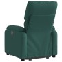 Silla de masaje reclinable de pie de tela verde oscura de , Sillones - Ref: Foro24-3204842, Precio: 300,94 €, Descuento: %