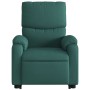 Silla de masaje reclinable de pie de tela verde oscura de , Sillones - Ref: Foro24-3204842, Precio: 300,94 €, Descuento: %