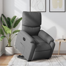 Dark Gray Fabric Electric Liftable Recliner Chair by , Armchairs - Ref: Foro24-3204849, Price: 317,77 €, Discount: %