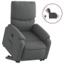 Sillón eléctrico reclinable elevable de tela gris oscuro de , Sillones - Ref: Foro24-3204849, Precio: 323,76 €, Descuento: %