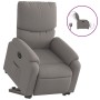 Sillón eléctrico reclinable elevable de tela gris taupe de , Sillones - Ref: Foro24-3204856, Precio: 313,68 €, Descuento: %