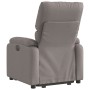 Sillón eléctrico reclinable elevable de tela gris taupe de , Sillones - Ref: Foro24-3204856, Precio: 313,68 €, Descuento: %