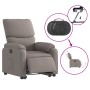 Sillón eléctrico reclinable elevable de tela gris taupe de , Sillones - Ref: Foro24-3204856, Precio: 313,68 €, Descuento: %