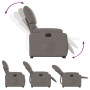 Sillón eléctrico reclinable elevable de tela gris taupe de , Sillones - Ref: Foro24-3204856, Precio: 313,68 €, Descuento: %