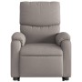 Sillón eléctrico reclinable elevable de tela gris taupe de , Sillones - Ref: Foro24-3204856, Precio: 313,68 €, Descuento: %