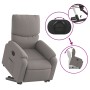 Sillón eléctrico reclinable elevable de tela gris taupe de , Sillones - Ref: Foro24-3204856, Precio: 313,68 €, Descuento: %