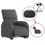 Sillón de masaje eléctrico reclinable elevable tela gris oscuro de , Sillones - Ref: Foro24-3204861, Precio: 362,99 €, Descue...