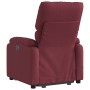 Sillón de masaje eléctrico reclinable elevable tela rojo tinto de , Sillones - Ref: Foro24-3204863, Precio: 326,99 €, Descuen...