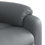 Sillón de masaje reclinable eléctrico cuero sintético gris de , Sillones - Ref: Foro24-3204882, Precio: 249,14 €, Descuento: %