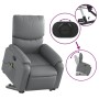 Gray artificial leather foot massage recliner. by , Armchairs - Ref: Foro24-3204896, Price: 276,21 €, Discount: %