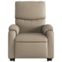 Sillón reclinable de masaje eléctrico cuero sintético capuchino de , Sillones - Ref: Foro24-3204913, Precio: 333,63 €, Descue...