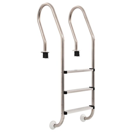 Pool ladder 3 steps stainless steel 304 120 cm by vidaXL, Pool stairs and ramps - Ref: Foro24-91733, Price: 174,00 €, Discoun...