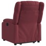 Sillón reclinable elevable tela rojo tinto de , Sillones - Ref: Foro24-3205205, Precio: 274,42 €, Descuento: %