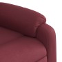 Sillón reclinable elevable tela rojo tinto de , Sillones - Ref: Foro24-3205205, Precio: 274,42 €, Descuento: %