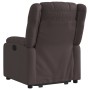 Sillón reclinable elevable tela marrón oscuro de , Sillones - Ref: Foro24-3205207, Precio: 274,42 €, Descuento: %