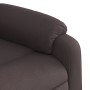 Sillón reclinable elevable tela marrón oscuro de , Sillones - Ref: Foro24-3205207, Precio: 274,42 €, Descuento: %