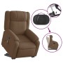 Brown Fabric Foot Recliner Massage Chair by , Armchairs - Ref: Foro24-3205218, Price: 344,99 €, Discount: %