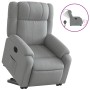 Sillón eléctrico reclinable elevable de tela gris claro de , Sillones - Ref: Foro24-3205226, Precio: 315,00 €, Descuento: %