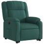 Sillón eléctrico reclinable elevable de tela verde oscuro de , Sillones - Ref: Foro24-3205232, Precio: 314,78 €, Descuento: %