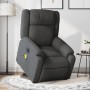 Sillón de masaje eléctrico reclinable elevable tela gris oscuro de , Sillones - Ref: Foro24-3205239, Precio: 341,91 €, Descue...