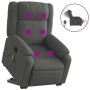 Sillón de masaje eléctrico reclinable elevable tela gris oscuro de , Sillones - Ref: Foro24-3205239, Precio: 341,91 €, Descue...