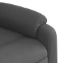 Sillón de masaje eléctrico reclinable elevable tela gris oscuro de , Sillones - Ref: Foro24-3205239, Precio: 341,91 €, Descue...