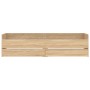 Sonoma oak bed frame with drawers 90x200 cm by , Beds and slatted bases - Ref: Foro24-3207345, Price: 175,35 €, Discount: %