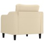 Sillón de tela color crema 60 cm de , Sofás - Ref: Foro24-359345, Precio: 167,83 €, Descuento: %