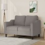 Sofá de 2 plazas de tela gris taupé 140 cm de , Sofás - Ref: Foro24-359358, Precio: 234,92 €, Descuento: %