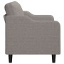 2-seater sofa in taupe gray fabric 140 cm by , Sofas - Ref: Foro24-359358, Price: 234,92 €, Discount: %