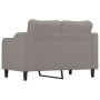 2-seater sofa in taupe gray fabric 140 cm by , Sofas - Ref: Foro24-359358, Price: 234,92 €, Discount: %